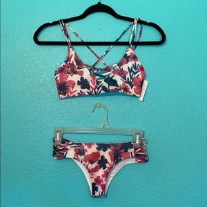 Kaohs Bikini Set Floral Pink/Green
